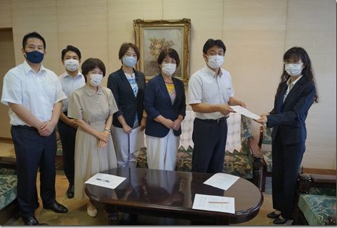 コロナ危機への県民の願いに寄り添う県政へ!緊急申し入れ(第8次)